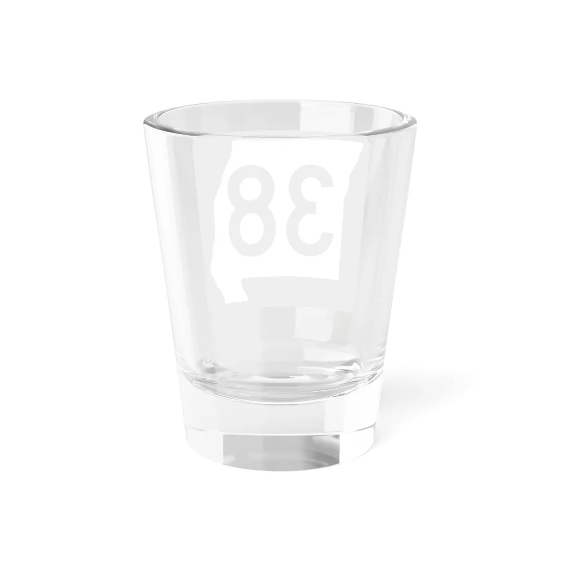 MO-38 (Missouri) (Road Sign) Shot Glass 1.5oz - Go Mug Yourself