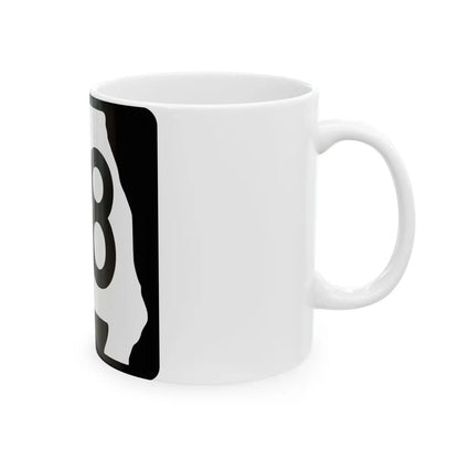 MO-38 (Missouri) (Road Sign) White Coffee Mug - Go Mug Yourself