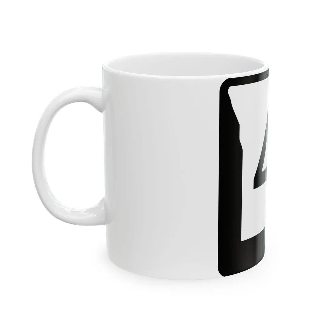 MO-41 (Missouri) (Road Sign) White Coffee Mug - Go Mug Yourself