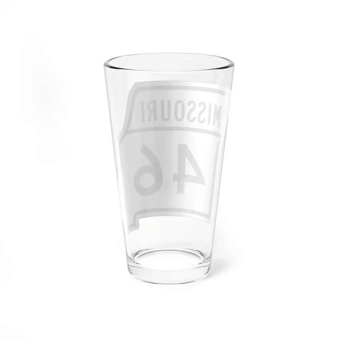 MO-46 1948 (Missouri) (Road Sign) Pint Glass 16oz - Go Mug Yourself