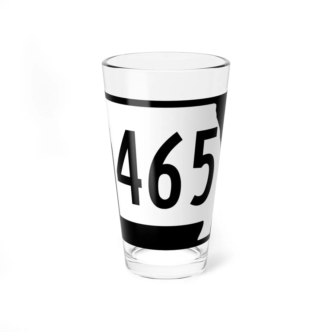 MO-465 (Missouri) (Road Sign) Pint Glass 16oz 16oz - Go Mug Yourself