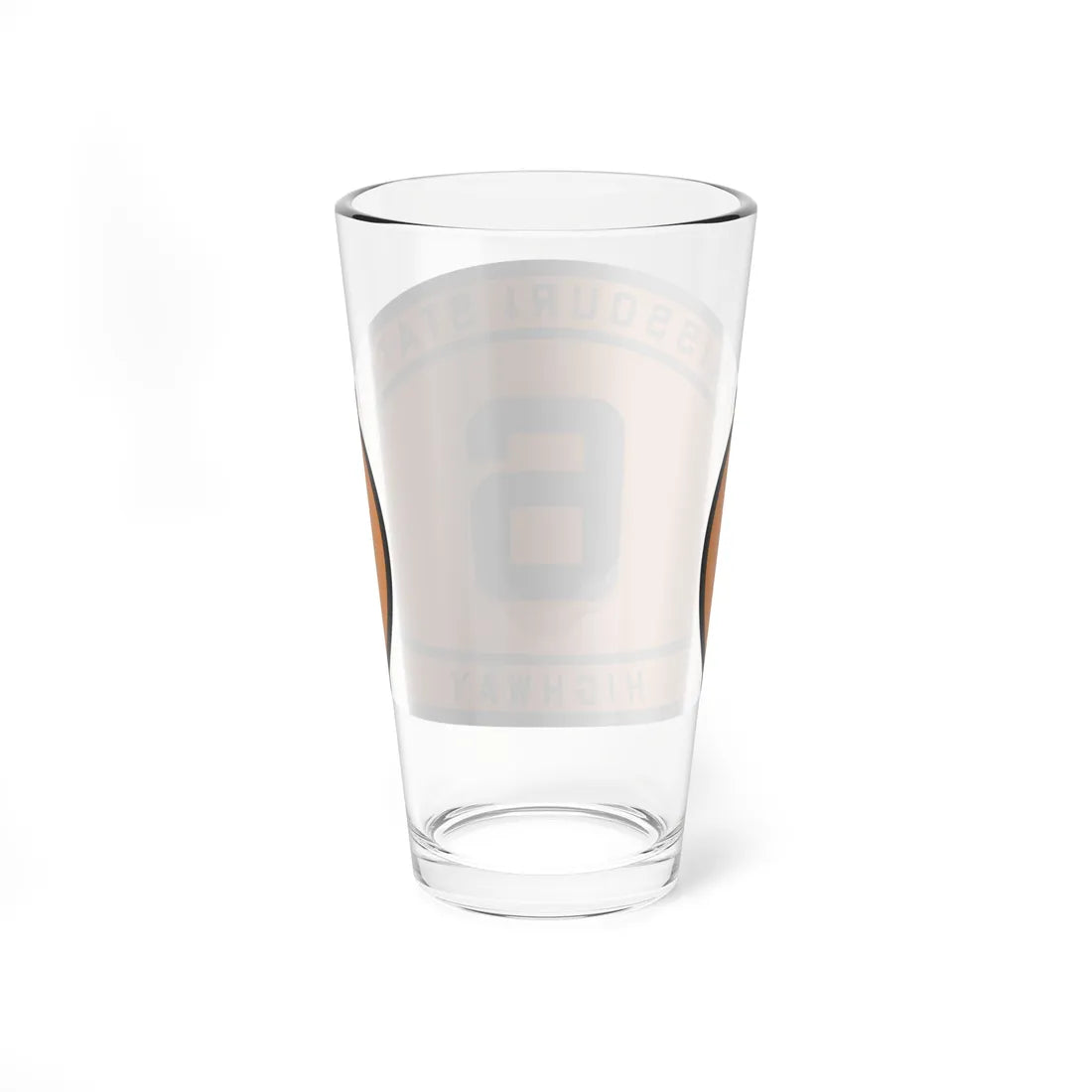 MO-6 1920 (Missouri) (Road Sign) Pint Glass 16oz - Go Mug Yourself