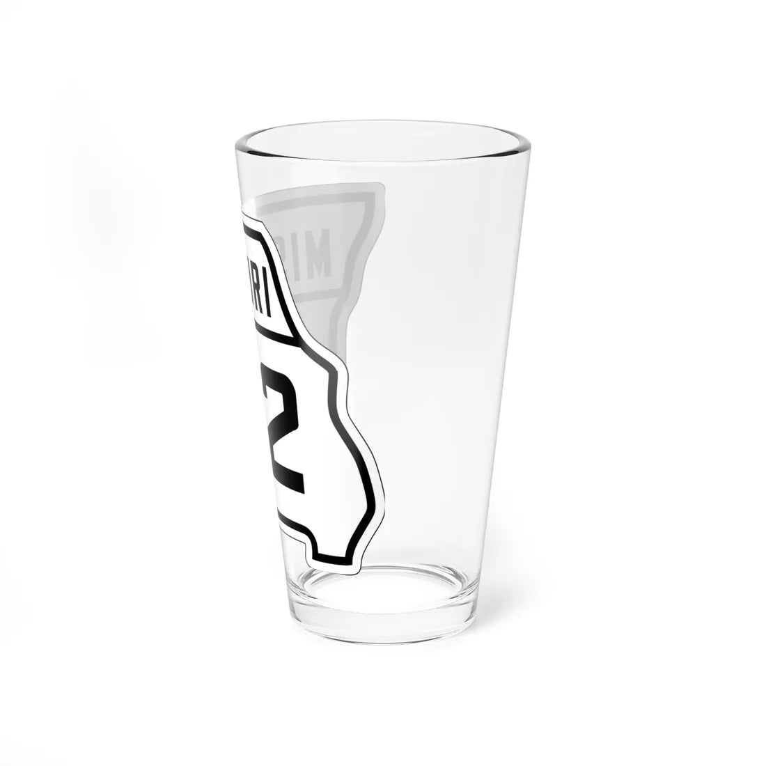 MO-62 1926 (Missouri) (Road Sign) Pint Glass 16oz - Go Mug Yourself