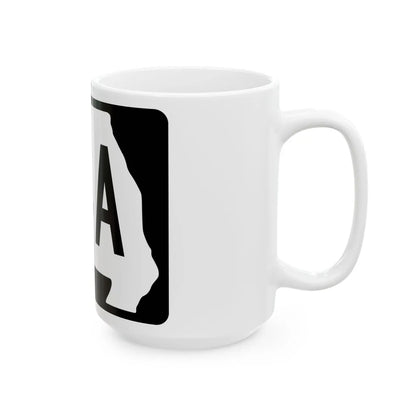 MO-64A (Missouri) (Road Sign) White Coffee Mug - Go Mug Yourself