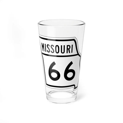 MO-66 1948 (Missouri) (Road Sign) Pint Glass 16oz 16oz - Go Mug Yourself