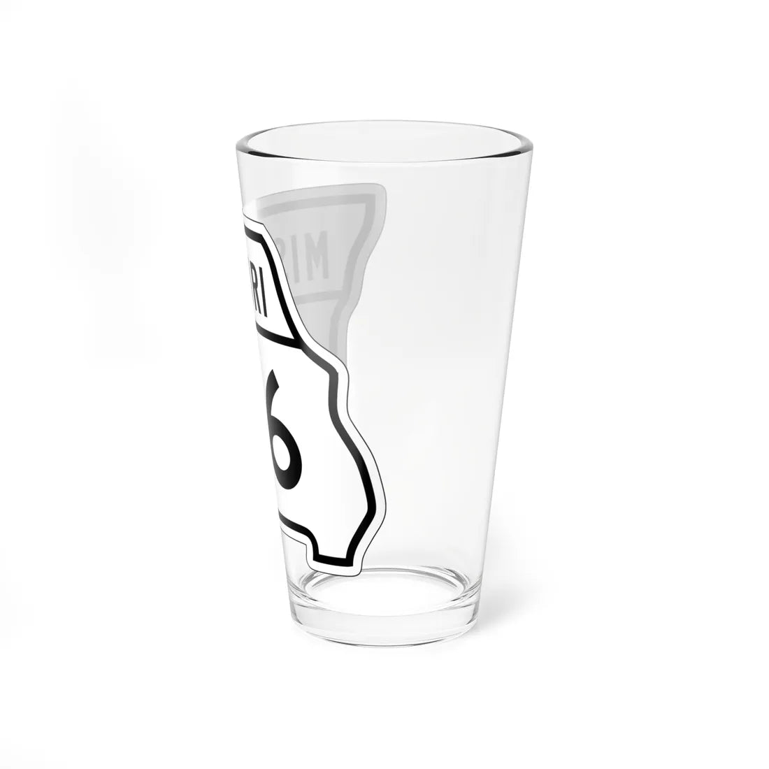 MO-66 1948 (Missouri) (Road Sign) Pint Glass 16oz - Go Mug Yourself