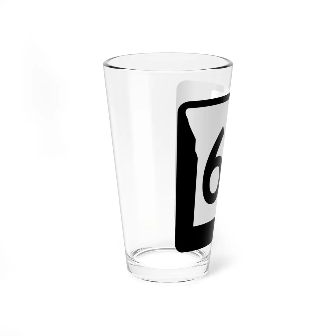 MO-68 (Missouri) (Road Sign) Pint Glass 16oz - Go Mug Yourself