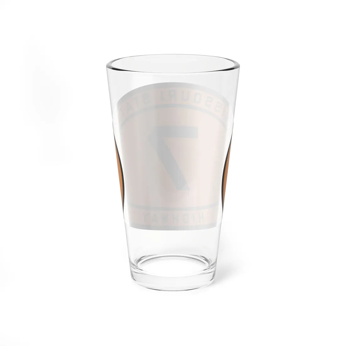 MO-7 1920 (Missouri) (Road Sign) Pint Glass 16oz - Go Mug Yourself
