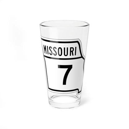 MO-7 1948 (Missouri) (Road Sign) Pint Glass 16oz 16oz - Go Mug Yourself