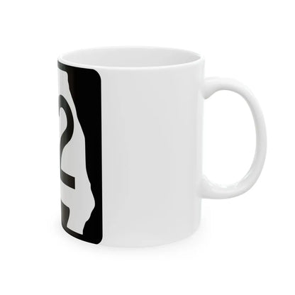 MO-72 (Missouri) (Road Sign) White Coffee Mug - Go Mug Yourself