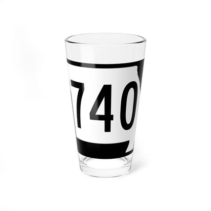 MO-740 (Missouri) (Road Sign) Pint Glass 16oz - Go Mug Yourself