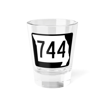 MO-744 (Missouri) (Road Sign) Shot Glass 1.5oz 1.5oz - Go Mug Yourself