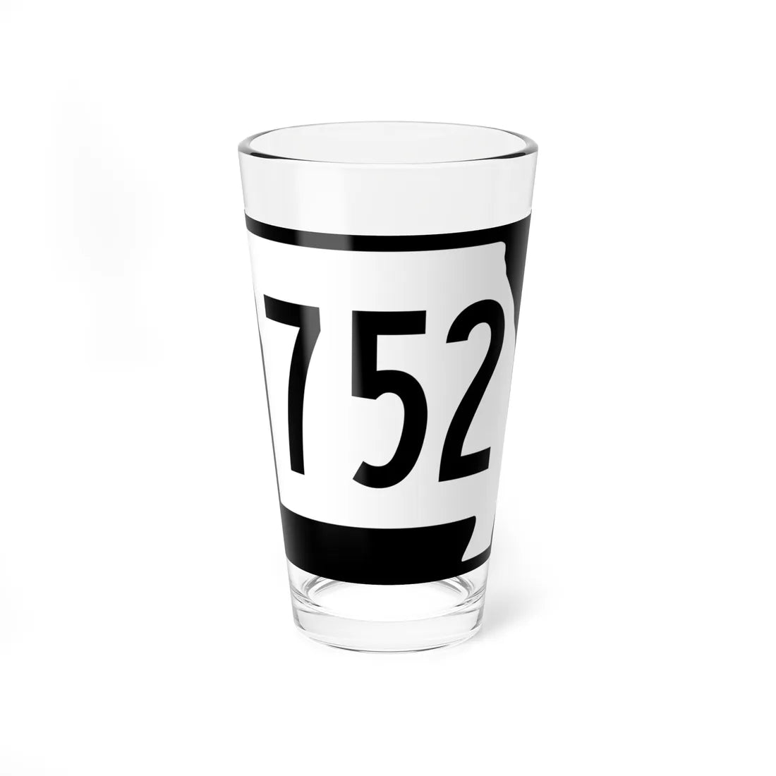 MO-752 (Missouri) (Road Sign) Pint Glass 16oz - Go Mug Yourself