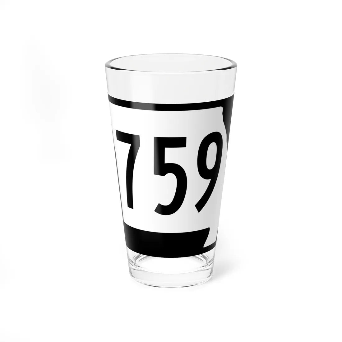 MO-759 (Missouri) (Road Sign) Pint Glass 16oz - Go Mug Yourself