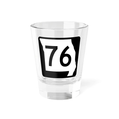 MO-76 (Missouri) (Road Sign) Shot Glass 1.5oz 1.5oz - Go Mug Yourself