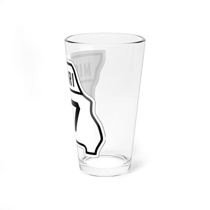 MO-77 1926 (Missouri) (Road Sign) Pint Glass 16oz - Go Mug Yourself