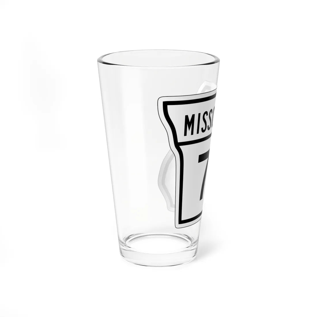MO-77 1948 (Missouri) (Road Sign) Pint Glass 16oz - Go Mug Yourself