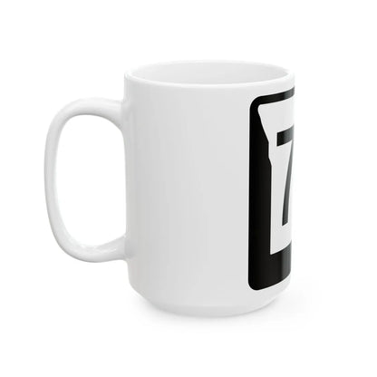MO-79 (Missouri) (Road Sign) White Coffee Mug - Go Mug Yourself