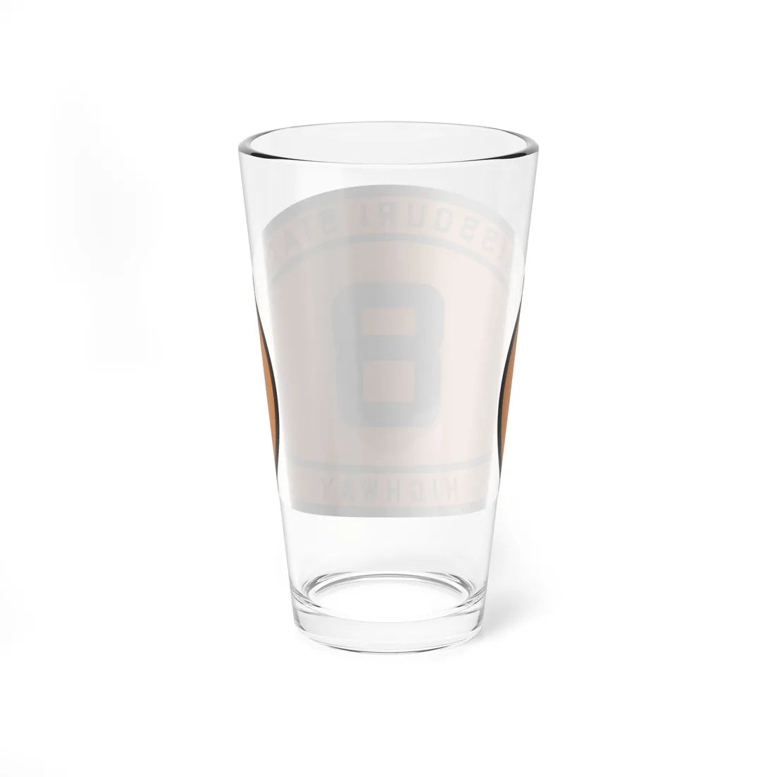 MO-8 1920 (Missouri) (Road Sign) Pint Glass 16oz - Go Mug Yourself