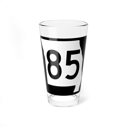 MO-85 (Missouri) (Road Sign) Pint Glass 16oz 16oz - Go Mug Yourself