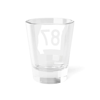 MO-87 (Missouri) (Road Sign) Shot Glass 1.5oz - Go Mug Yourself