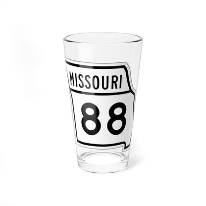MO-88 1948 (Missouri) (Road Sign) Pint Glass 16oz 16oz - Go Mug Yourself