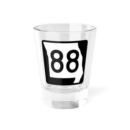 MO-88 (Missouri) (Road Sign) Shot Glass 1.5oz 1.5oz - Go Mug Yourself