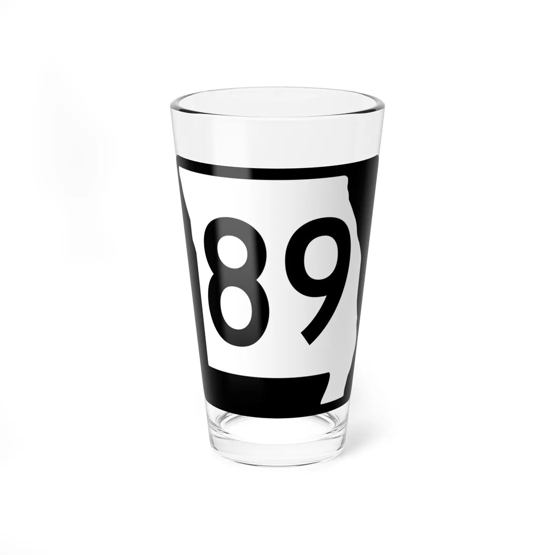 MO-89 (Missouri) (Road Sign) Pint Glass 16oz - Go Mug Yourself
