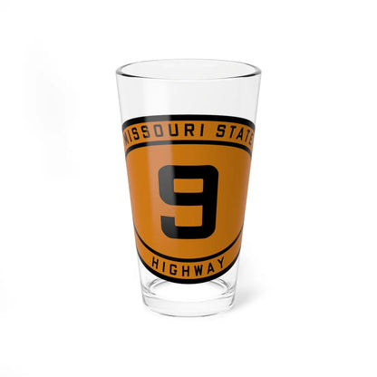 MO-9 1920 (Missouri) (Road Sign) Pint Glass 16oz 16oz - Go Mug Yourself