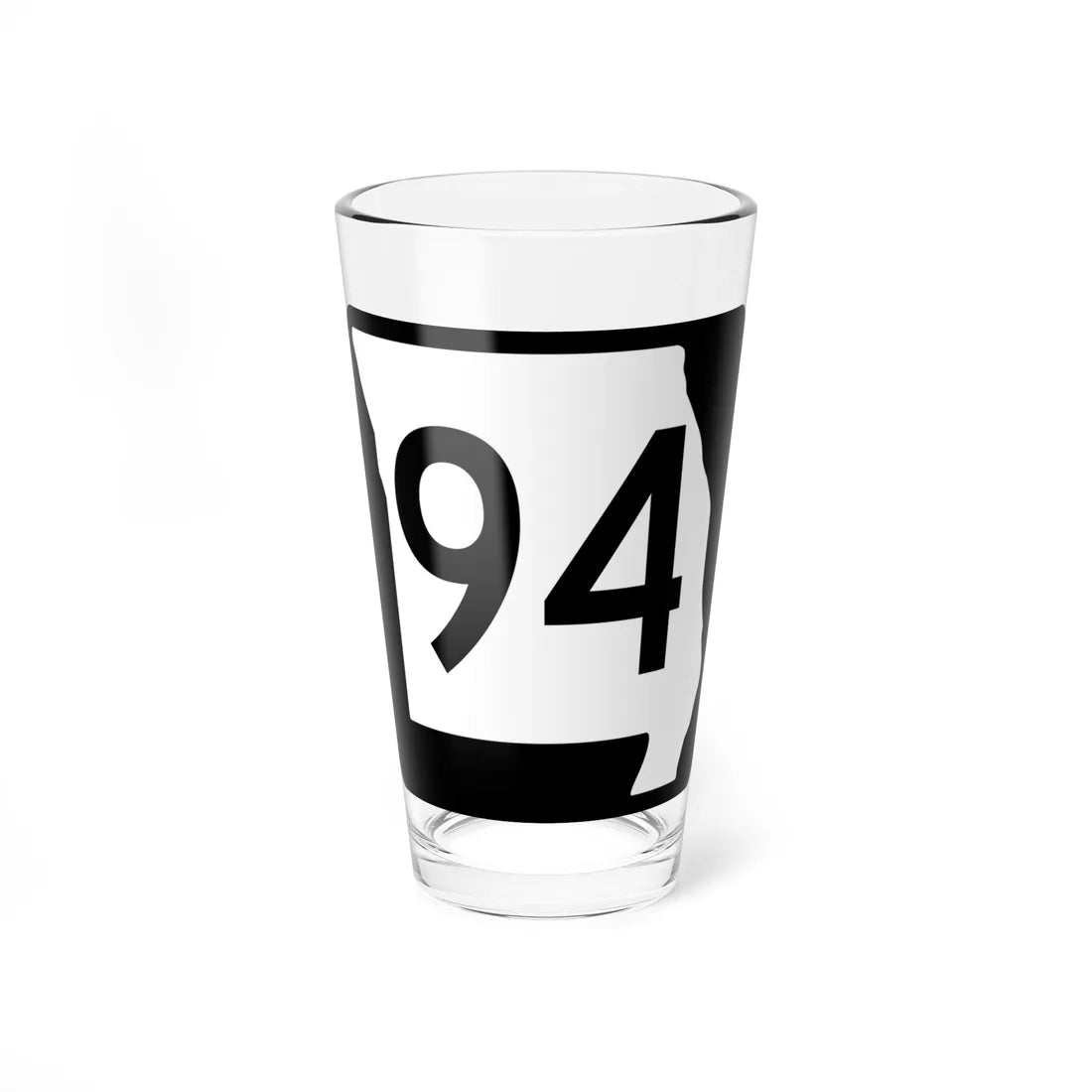 MO-94 (Missouri) (Road Sign) Pint Glass 16oz 16oz - Go Mug Yourself