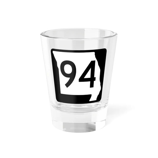 MO-94 (Missouri) (Road Sign) Shot Glass 1.5oz 1.5oz - Go Mug Yourself