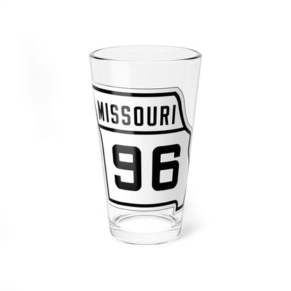 MO-96 1926 (Missouri) (Road Sign) Pint Glass 16oz 16oz - Go Mug Yourself