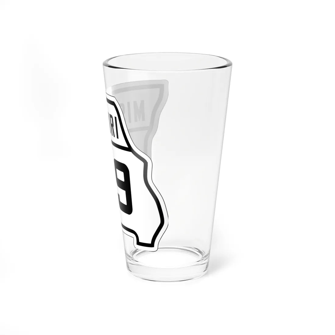 MO-99 1926 (Missouri) (Road Sign) Pint Glass 16oz - Go Mug Yourself