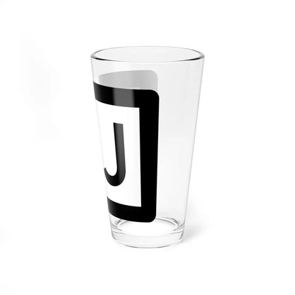 MO-supp-AJ (Missouri) (Road Sign) Pint Glass 16oz - Go Mug Yourself