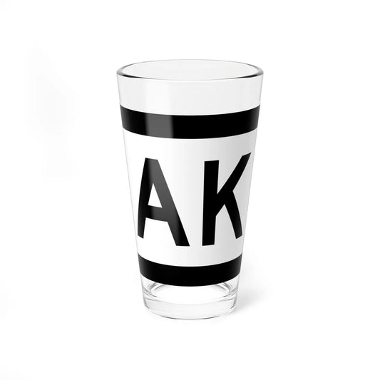 MO-supp-AK (Missouri) (Road Sign) Pint Glass 16oz 16oz - Go Mug Yourself