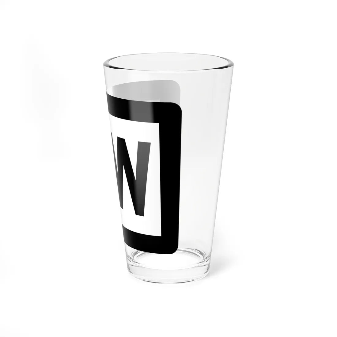 MO-supp-AW (Missouri) (Road Sign) Pint Glass 16oz - Go Mug Yourself