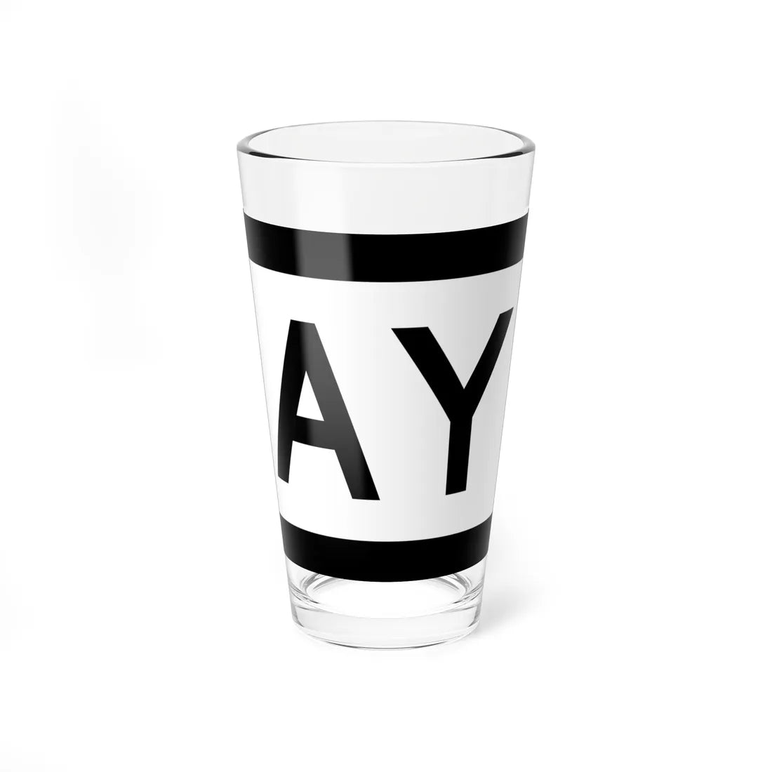 MO-supp-AY (Missouri) (Road Sign) Pint Glass 16oz 16oz - Go Mug Yourself