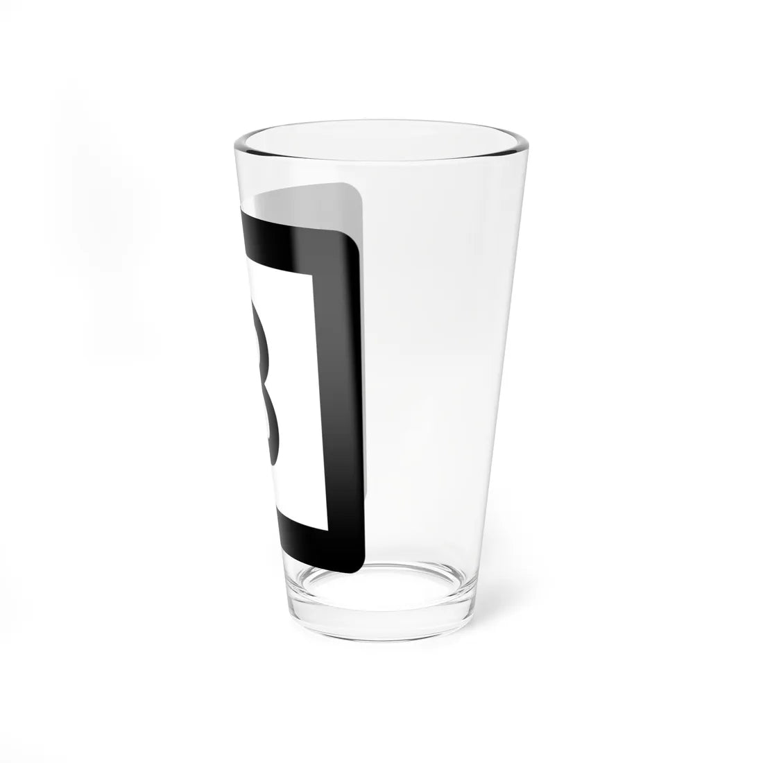MO-supp-B (Missouri) (Road Sign) Pint Glass 16oz - Go Mug Yourself
