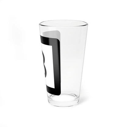 MO-supp-B (Missouri) (Road Sign) Pint Glass 16oz - Go Mug Yourself