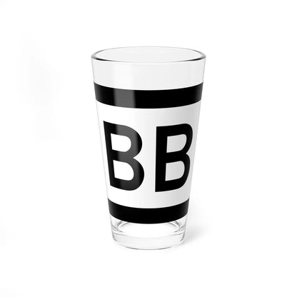 MO-supp-BB (Missouri) (Road Sign) Pint Glass 16oz 16oz - Go Mug Yourself