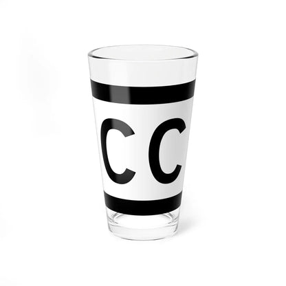 MO-supp-CC (Missouri) (Road Sign) Pint Glass 16oz 16oz - Go Mug Yourself