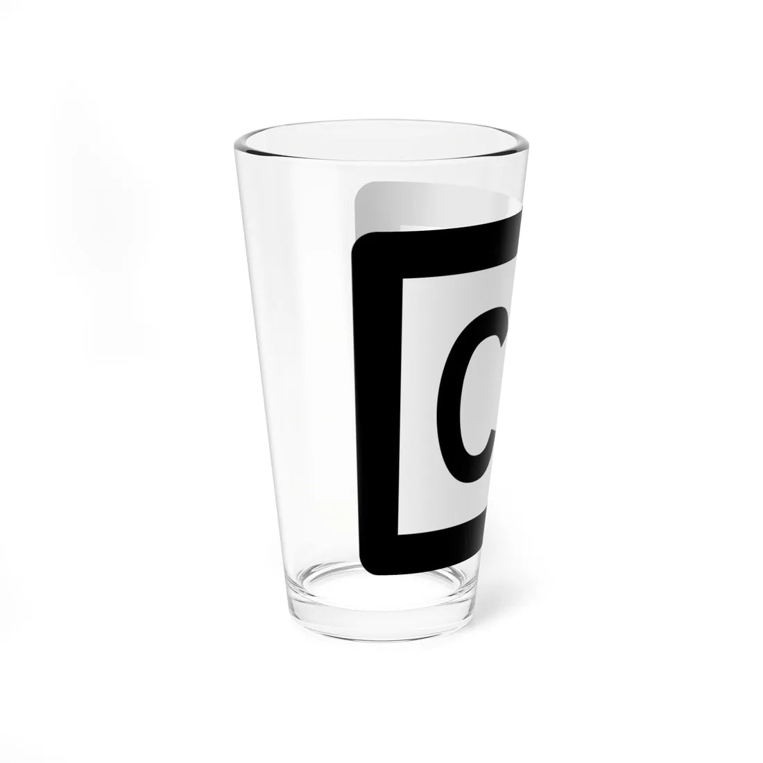 MO-supp-CC (Missouri) (Road Sign) Pint Glass 16oz - Go Mug Yourself