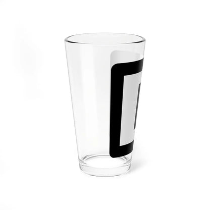 MO-supp-E (Missouri) (Road Sign) Pint Glass 16oz - Go Mug Yourself
