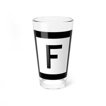 MO-supp-F (Missouri) (Road Sign) Pint Glass 16oz 16oz - Go Mug Yourself