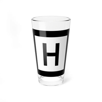 MO-supp-H (Missouri) (Road Sign) Pint Glass 16oz 16oz - Go Mug Yourself