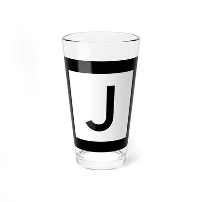 MO-supp-J (Missouri) (Road Sign) Pint Glass 16oz 16oz - Go Mug Yourself