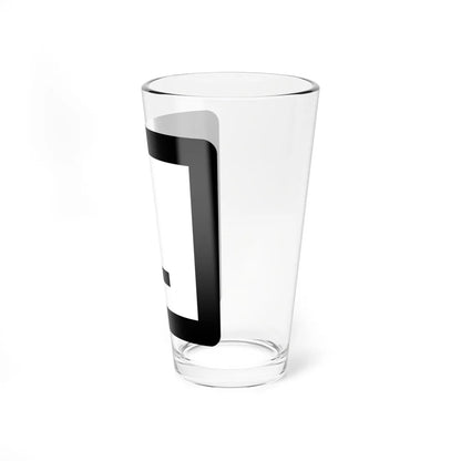 MO-supp-L (Missouri) (Road Sign) Pint Glass 16oz - Go Mug Yourself