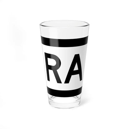 MO-supp-RA (Missouri) (Road Sign) Pint Glass 16oz 16oz - Go Mug Yourself