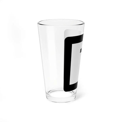 MO-supp-T (Missouri) (Road Sign) Pint Glass 16oz - Go Mug Yourself