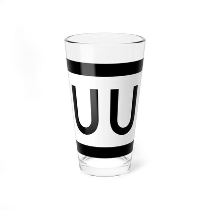 MO-supp-UU (Missouri) (Road Sign) Pint Glass 16oz 16oz - Go Mug Yourself